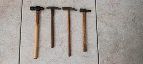 Lot anciens petits marteaux - x4,