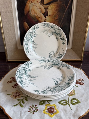 Assiettes desserts creil et - 5,