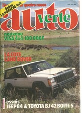 AUTO VERTE N°30 CHEROKEE