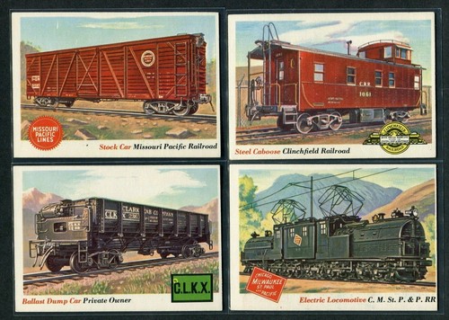 1955 topps rails and - 1955,