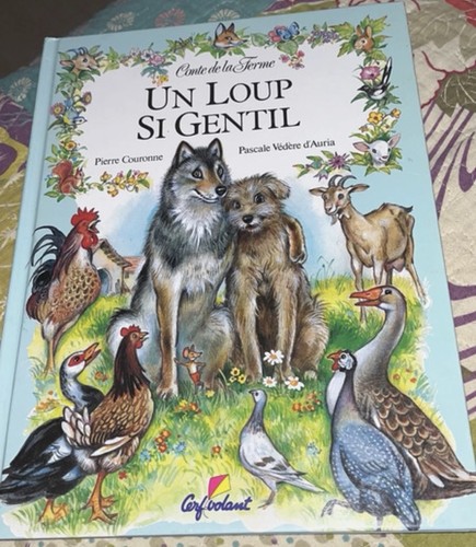 Livre ancien gentil loup - livre, si