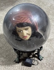 Gemmy Halloween Animated Spirit Ball Boule Magique Fortune Teller Gypsy