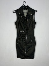 Diesel Industry Black Label Mini Dress Avant Garde Zip
