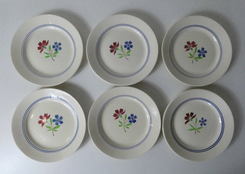 Luneville assiettes plates - luneville,