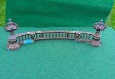 Barre De Foyer Cheminée Chenets Bronze Ou Laiton Ancien