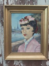 tableau ancien huile sur toile