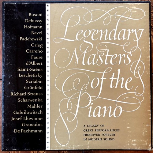The legendary masters - the,