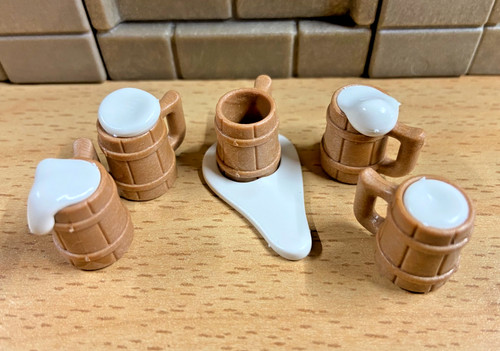Playmobil accessoire chopes - 5,