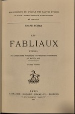 Joseph Bédier, Les Fabliaux