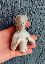 Half figure bust woman porcelain