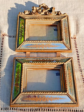 Antique Louis XVI Style Double Hanging Photo Frame