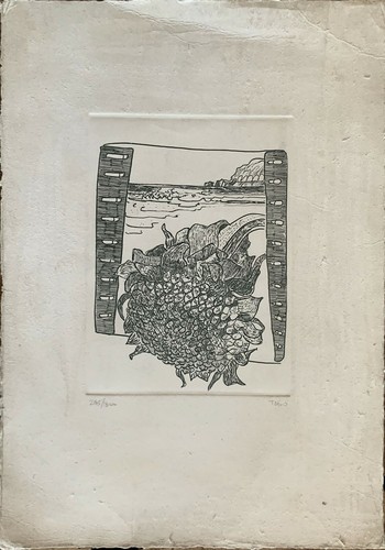 Togo gravure acquaforte - gravure,
