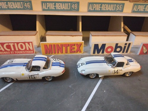 Lot jaguar type le mans - lot,