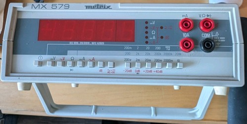 Metrix mx579 multimètre - metrix, de