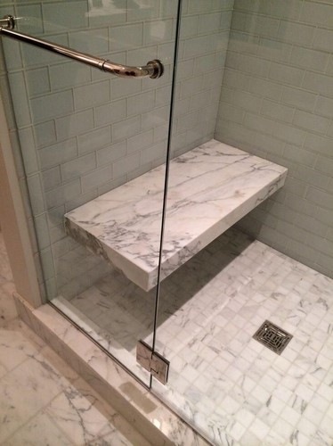 Floating shower bench - shower,