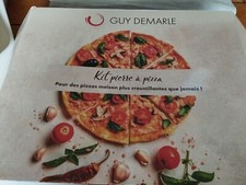 Kit Pierre Pizza Guy Demarle Rectangulaire Réfractaire Cordierite Pelle Four Gri