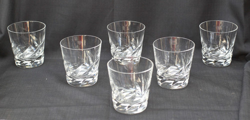 Six verres whisky en - six,