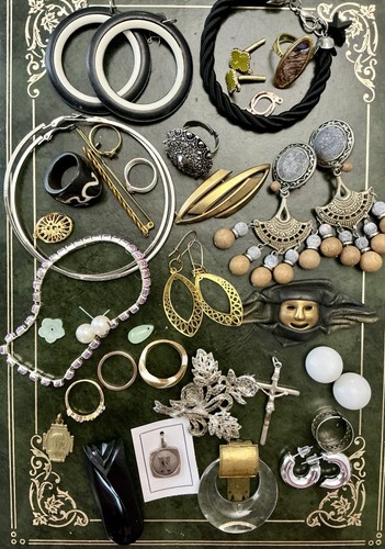 Lot bijoux anciens - de,