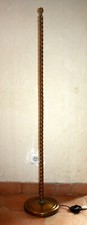 beautiful art deco brass gilded bronze twisted floor lamp C1920 floor lamp *