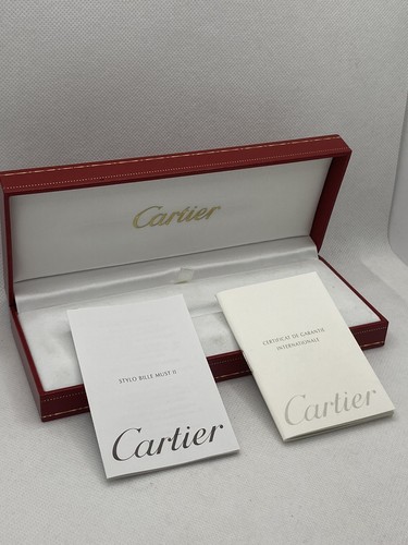 Boite cartier must - cartier, stylo