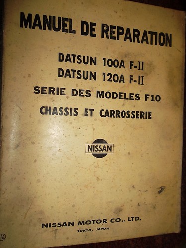 Nissan datsun cherry 100a 120a - nissan,