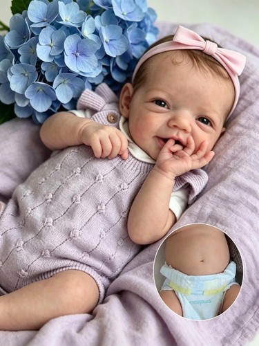 Bebe reborn fille - bebe, poupee