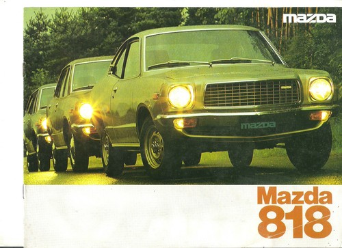 Mazda 818 1976 catalogue - 818,