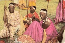 POSTCARDS AFRICA CONGO BELGIAN MURAMVYA URUNDI King's Journey 1955 Gold Coast