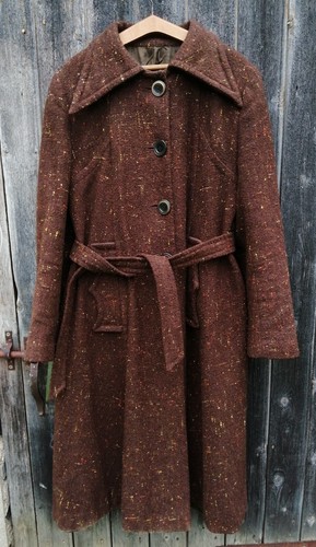 Manteau laine vintage - p1-, en