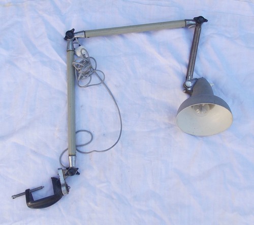Ancienne lampe industrielle - lampe, 3