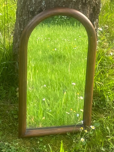 Miroir ancien bois - en,