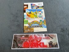 ₪PAS DE JEU₪ Notice - Nintendo Wii - Poképark 2: Le Monde des Voeux