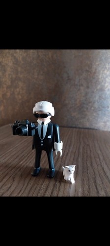 Karl lagerfeld avec choupette - karl,