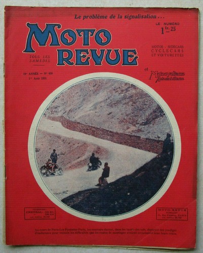 Moto revue 438 aout - 1931,