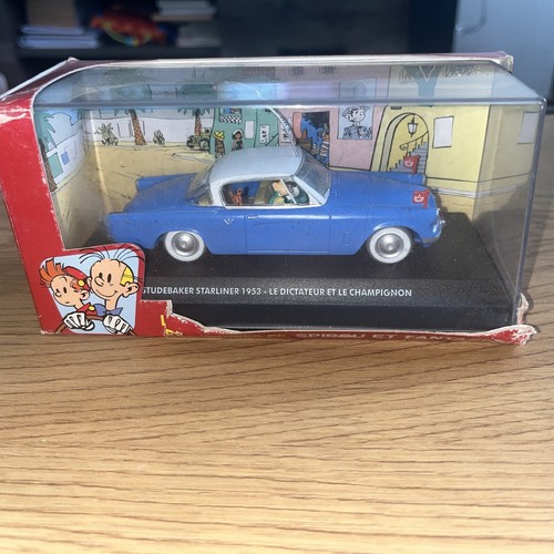 Voiture metal atlas spirou - spirou, et