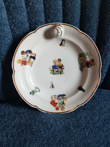 Ancienne jolie assiette - et,