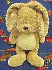 DB / DOUDOU PELUCHE  LAPIN BLANC BEIGE DIMPEL 30 cm TTBE