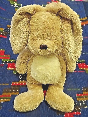 Doudou peluche lapin - /,
