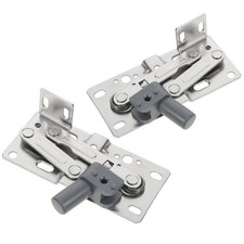  2 Pcs CHINGES DE PORTE CARAGE L'évier Gonds Charnières Pour Placards L'armoire