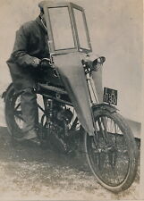 Moto BSA c. 1910 - Innovation Bubble Windshield Taylor - 12
