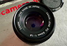 Canon 50mm 1:1.8 Objectif