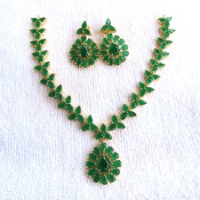 Parure Collier Boucles