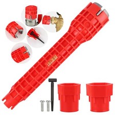 Clé Robinet 8 En 1 Plomberie Outillage Outil De Clé à Robinet Cle a Pipe Plom...