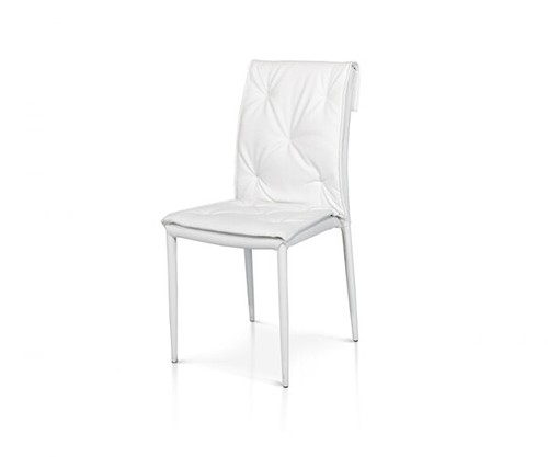 Chaise similicuir salon - chaise,