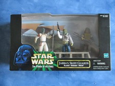  STAR WARS JABBA'S SKIFF GUARDS KLAATU BARADA NIKTO SET HASBRO 1998