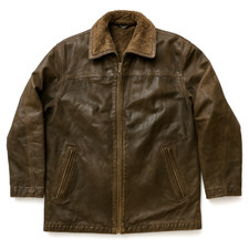 Veste en cuir de buffle avec