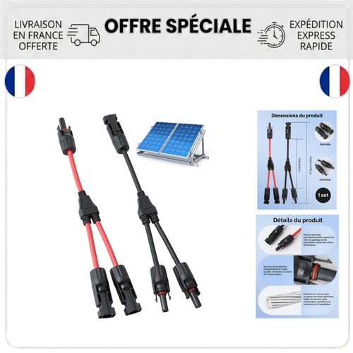 Câble solaire mc4 mm - mc4, 4
