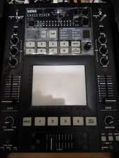 Korg Kaoss Mixer DJ Mixer with Kaoss Pad Touch Effects Processor Rare Tested