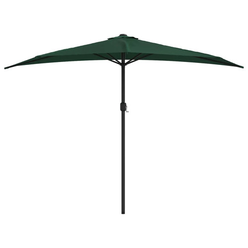 Parasol balcon avec mât en - avec,