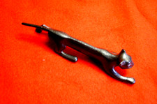 1 pewter panther knife holder "KAYSERZINN", Art Nouveau